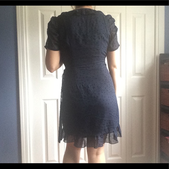 Wrap Ruffled Dress - Picture 8 of 8